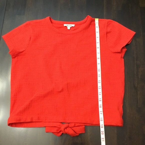 Madewell Verse Tie Back Top Size S - Picture 10 of 11
